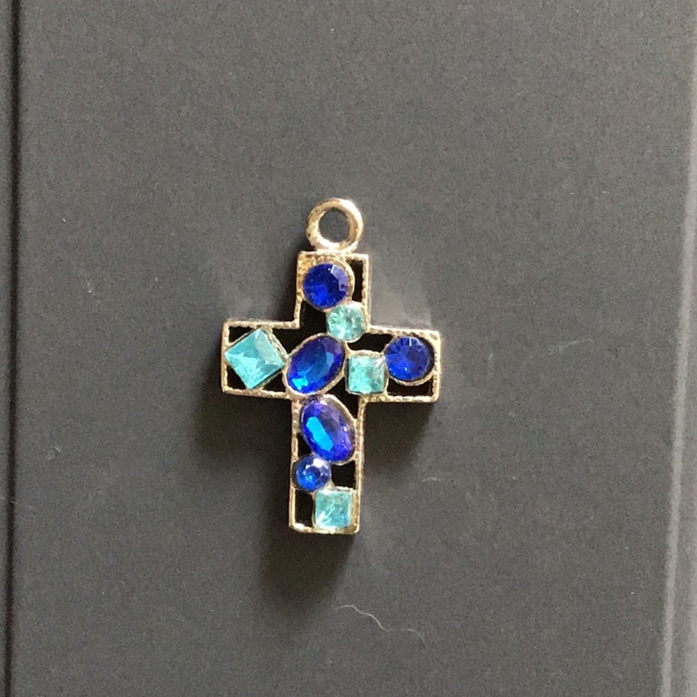 Beautiful blue cross